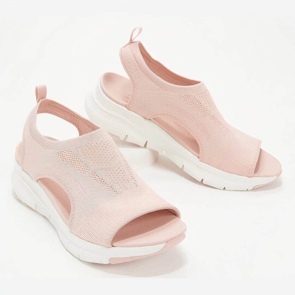 Vira Ergonomische Sandalen - Comfortabele zomersandalen met hoogwaardig EVA-rubber en ergonomisch ontwerp voor ultieme ondersteuning. Beschikbaar in Blauw, Bruin, Zwart en Roze, maten 35-45. Perfect voor lange wandelingen, dagelijks gebruik of casual uitstapjes. Geniet van stijlvolle schoenen die pijnlijke voeten verlichten en langdurig comfort bieden. Bestel nu en ervaar een combinatie van luxe, duurzaamheid en elegantie.