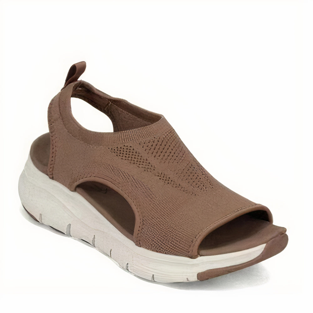 Vira Ergonomische Sandalen - Comfortabele zomersandalen met hoogwaardig EVA-rubber en ergonomisch ontwerp voor ultieme ondersteuning. Beschikbaar in Blauw, Bruin, Zwart en Roze, maten 35-45. Perfect voor lange wandelingen, dagelijks gebruik of casual uitstapjes. Geniet van stijlvolle schoenen die pijnlijke voeten verlichten en langdurig comfort bieden. Bestel nu en ervaar een combinatie van luxe, duurzaamheid en elegantie.