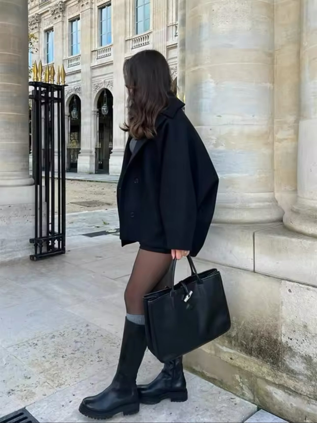 Alinna | Oversized wool coat