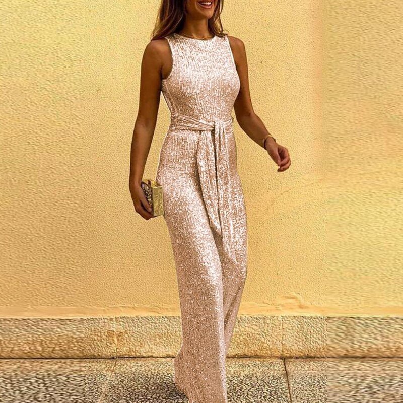Esme | Elegante jumpsuit met pailletten