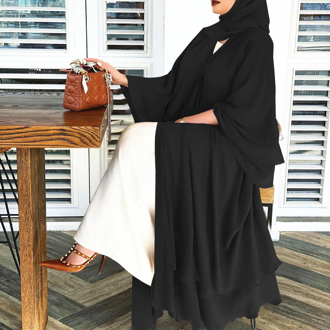 Khadija | Abaya Set met Hoofddoek