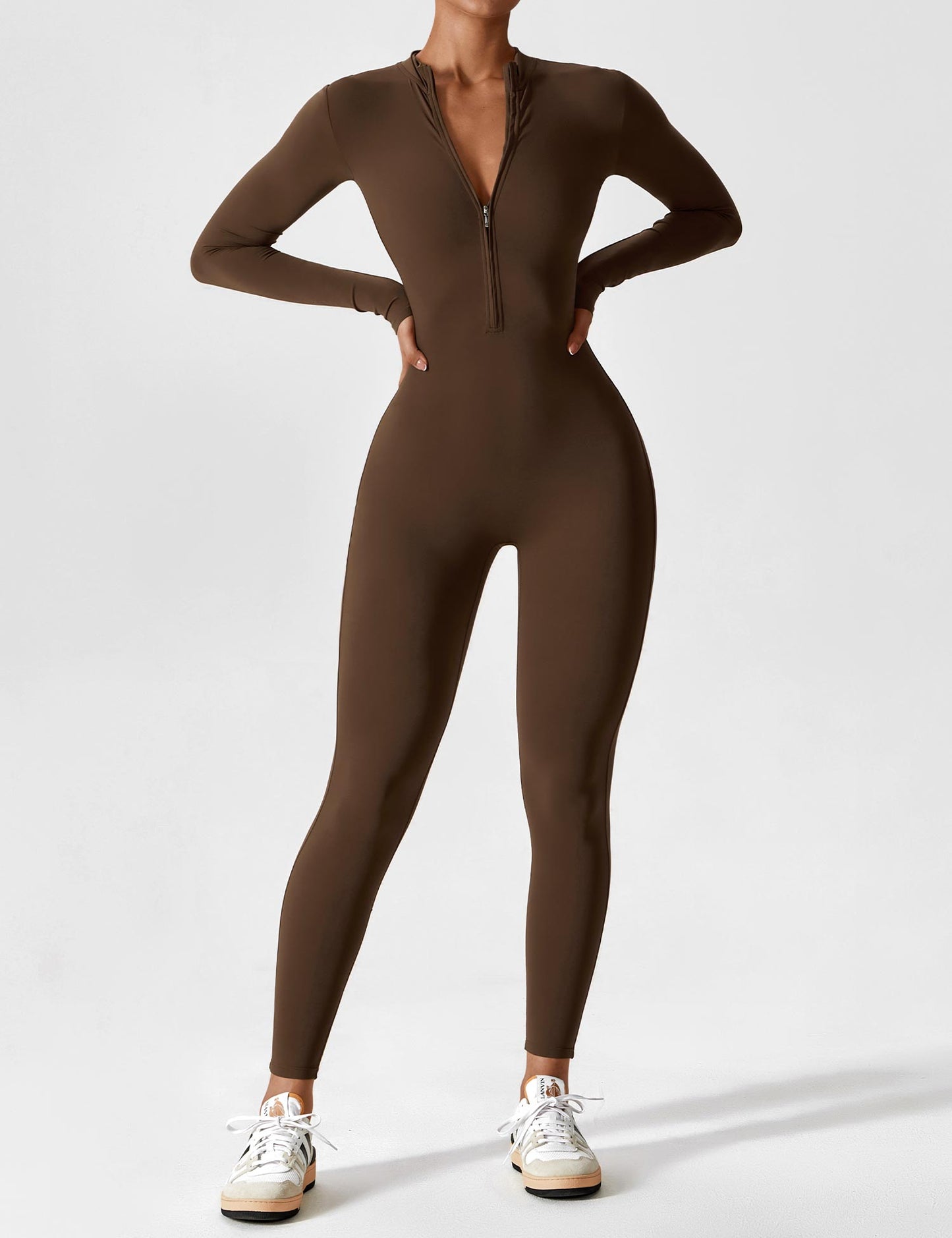 Camille | Comfortabele jumpsuit met opstaande kraag