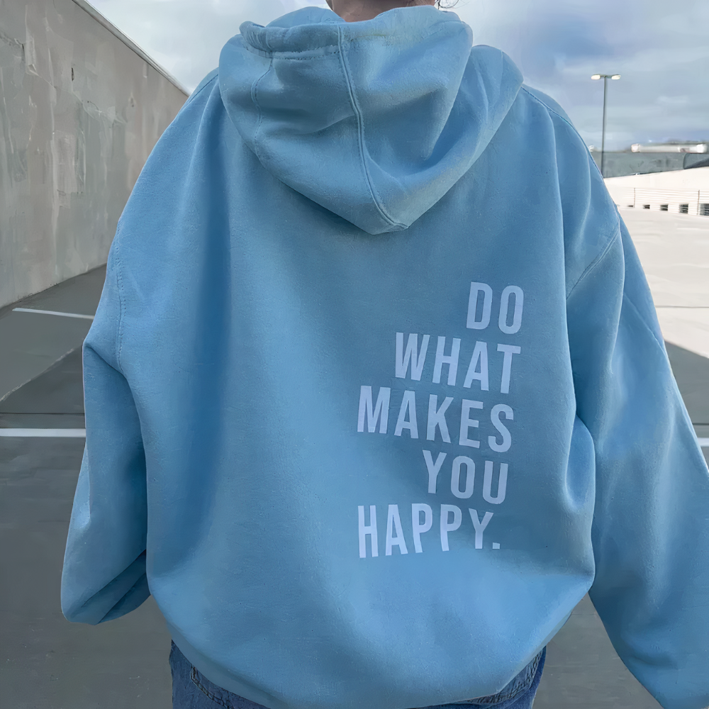 Inge comfortabele hoodie met een motiverende boodschap en een relaxed silhouet voor een casual en stijlvolle look. Gemaakt van een zachte en ademende mix van katoen en polyester voor ultiem draagcomfort. Perfect voor loungen, koele lentedagen en ontspannen momenten. Verkrijgbaar in pastelroze, blauw en roze, in maten S-4XL. Stijlvol, inspirerend en veelzijdig. Bestel nu en voeg een vleugje positiviteit toe aan je garderobe!