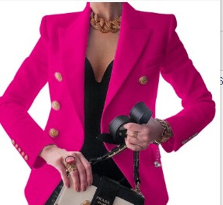 Beatrijs | Voeg tijdloze elegantie toe aan je garderobe met de Beatrijs blazer. Deze stijlvolle en comfortabele blazer heeft een getailleerde pasvorm, is perfect voor werk, casual dagen of avondgelegenheden en is verkrijgbaar in diverse kleuren zoals marineblauw, zwart, oranje, grijs, khaki, roze, rood, wit, geel, roze rood en zeeblauw. Beschikbaar in maten XS-2XL. Combineer stijl en veelzijdigheid met de Beatrijs. Bestel nu en upgrade je look!