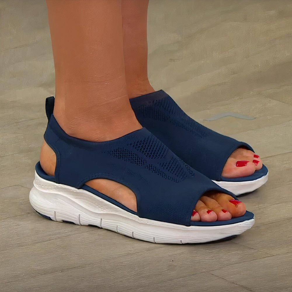 Vira Ergonomische Sandalen - Comfortabele zomersandalen met hoogwaardig EVA-rubber en ergonomisch ontwerp voor ultieme ondersteuning. Beschikbaar in Blauw, Bruin, Zwart en Roze, maten 35-45. Perfect voor lange wandelingen, dagelijks gebruik of casual uitstapjes. Geniet van stijlvolle schoenen die pijnlijke voeten verlichten en langdurig comfort bieden. Bestel nu en ervaar een combinatie van luxe, duurzaamheid en elegantie.
