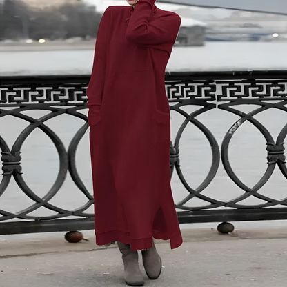 Riona - Lange Ärmel Kleid für Frauen