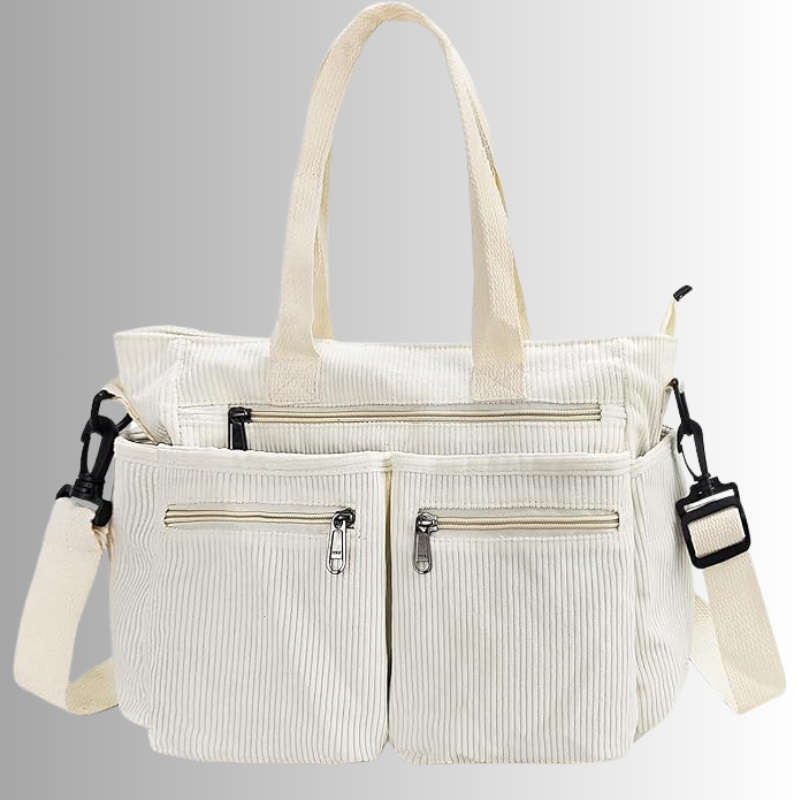 Vera | Urban corduroy tote schoudertas
