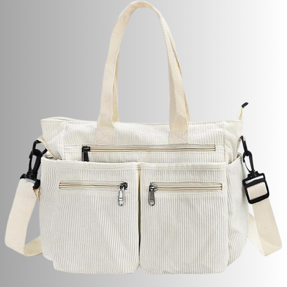 Vera | Urban corduroy tote schoudertas