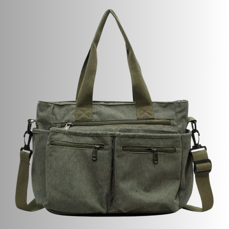 Vera | Urban corduroy tote schoudertas