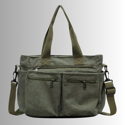 Vera | Urban corduroy tote schoudertas