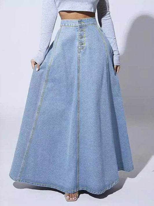 Shanna | A-lijn Denim Rok