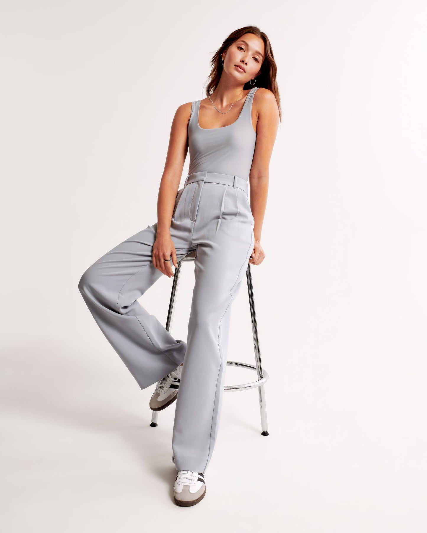 Abby | Loose fit pantalon met hoge taille voor dames
