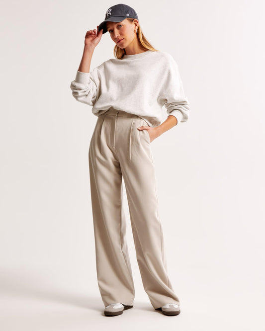 Abby | Loose fit pantalon met hoge taille voor dames