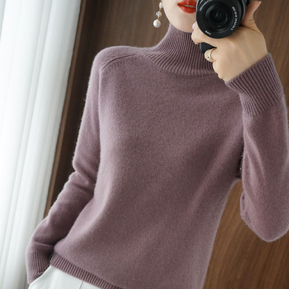 Lucinda coltrui: stijlvolle en comfortabele trui van hoogwaardige wol en polyester, perfect voor koelere dagen. Met een tijdloos colontwerp en een veelzijdig silhouet voegt de Lucinda een vleugje luxe en elegantie toe aan elke outfit. Verkrijgbaar in Wit, Groen, Lila, Zwart, Blauw, Roze, Grijs, Beige en Kamel, in maten S t/m 2XL. Combineer warmte en stijl met deze duurzame must-have. Bestel nu en upgrade je garderobe met tijdloze klasse!