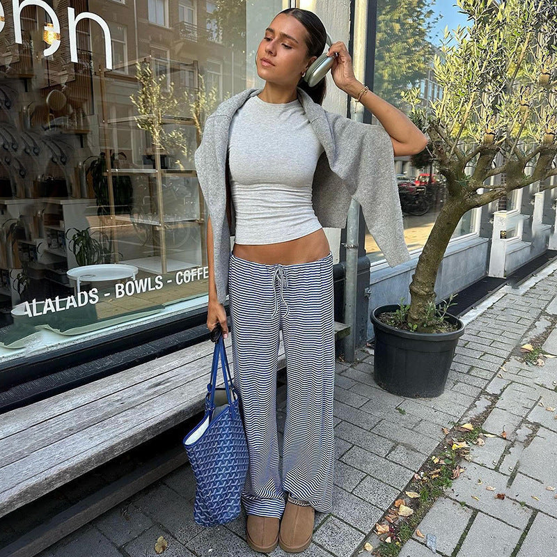 Meirina | Striped Pants