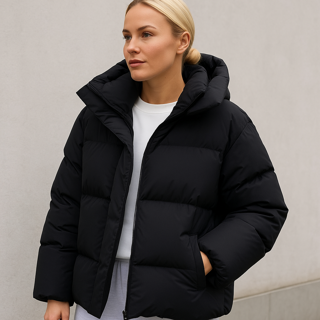 Aminta gewatteerde jas: warme en stijlvolle jas met een losse pasvorm, gezellige capuchon en uitstekende isolatie voor koude dagen. Perfect voor casual uitjes en winterse avonturen. Verkrijgbaar in Wijnrood, Zwart, Groen en Bruin, in maten S t/m L. Combineer comfort en trendy flair met de Aminta jas. Bestel nu en blijf warm en chic tijdens de koelere maanden!