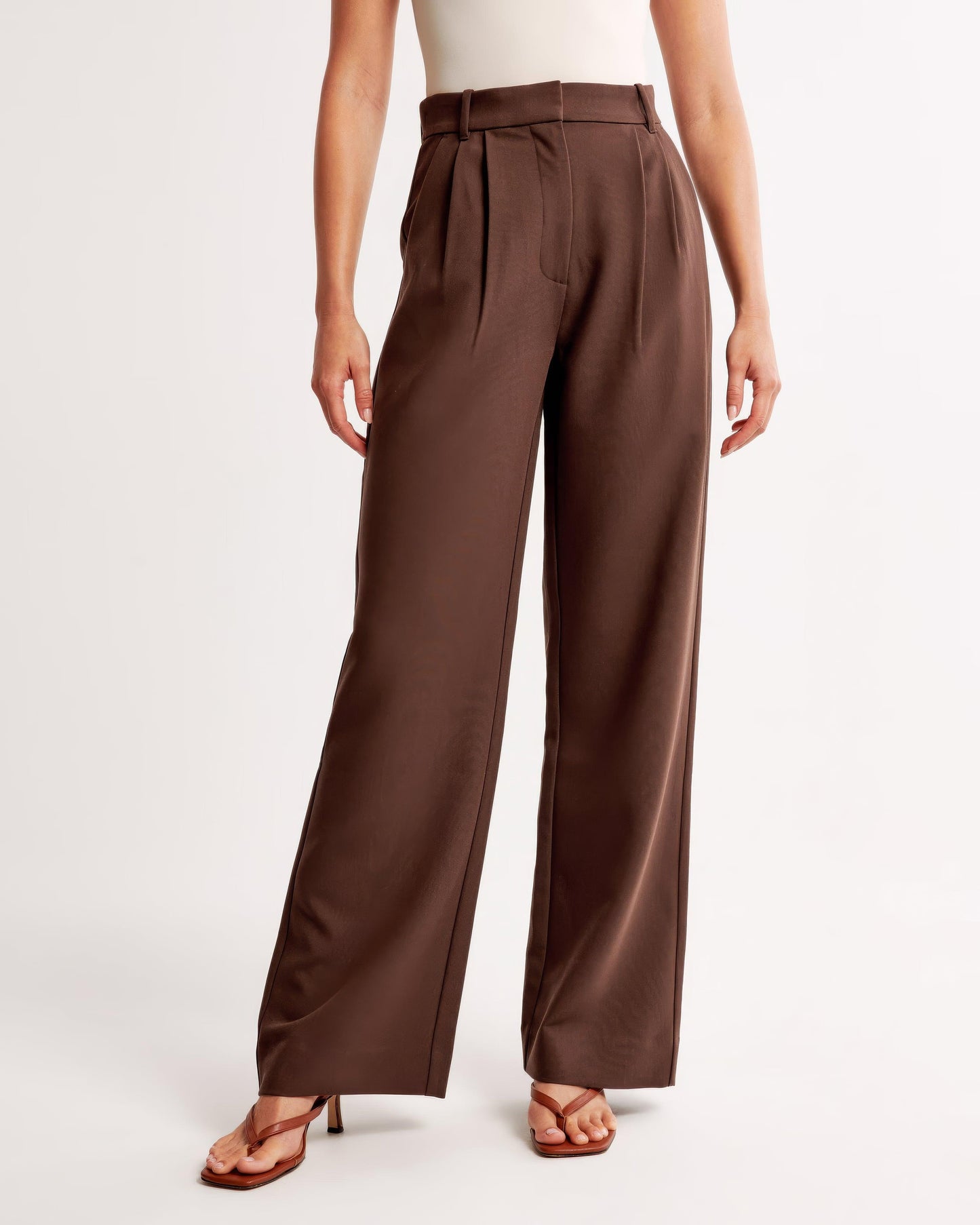 Abby | Loose fit pantalon met hoge taille voor dames