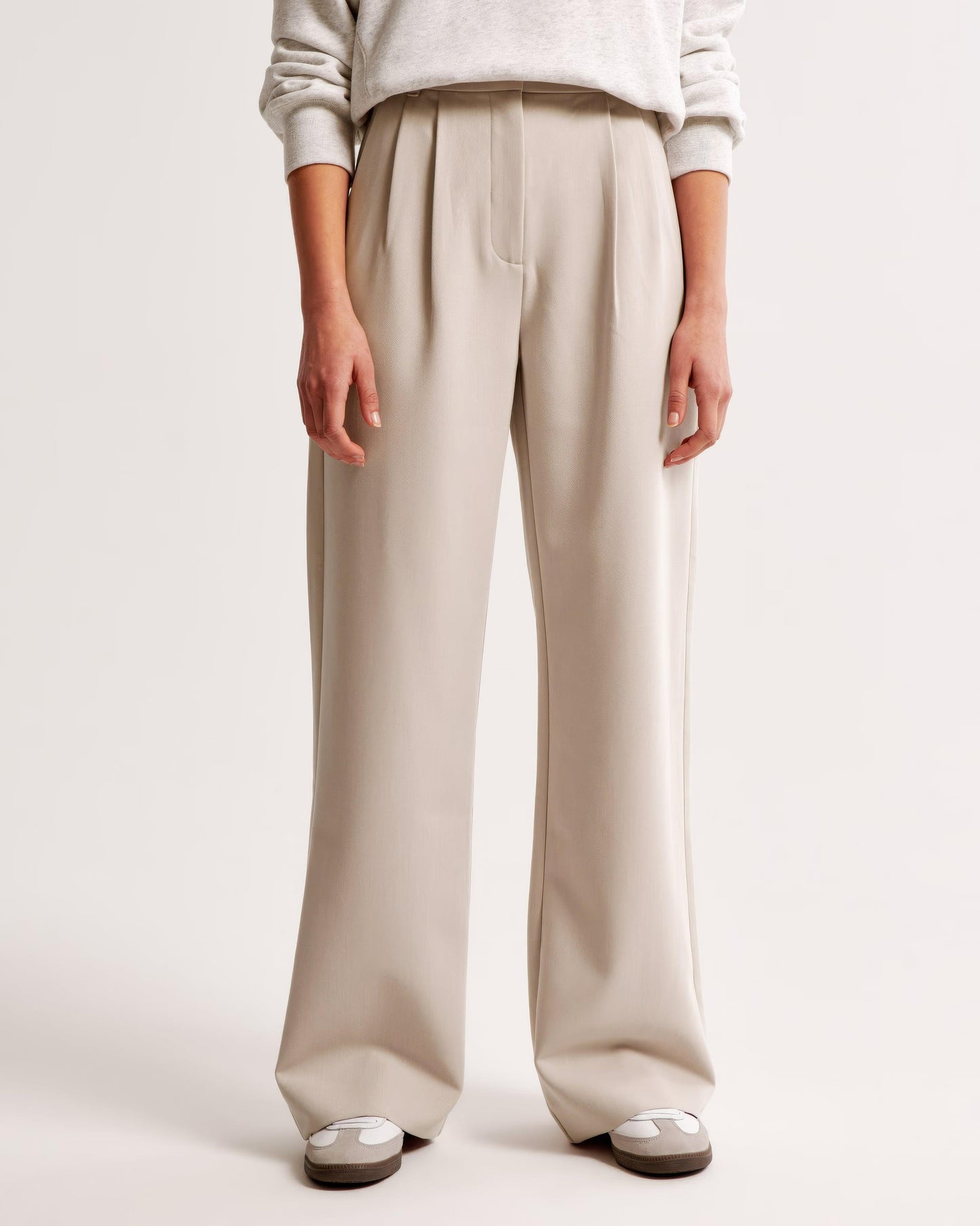 Abby | Loose fit pantalon met hoge taille voor dames