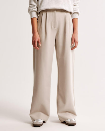 Abby | Loose fit pantalon met hoge taille voor dames
