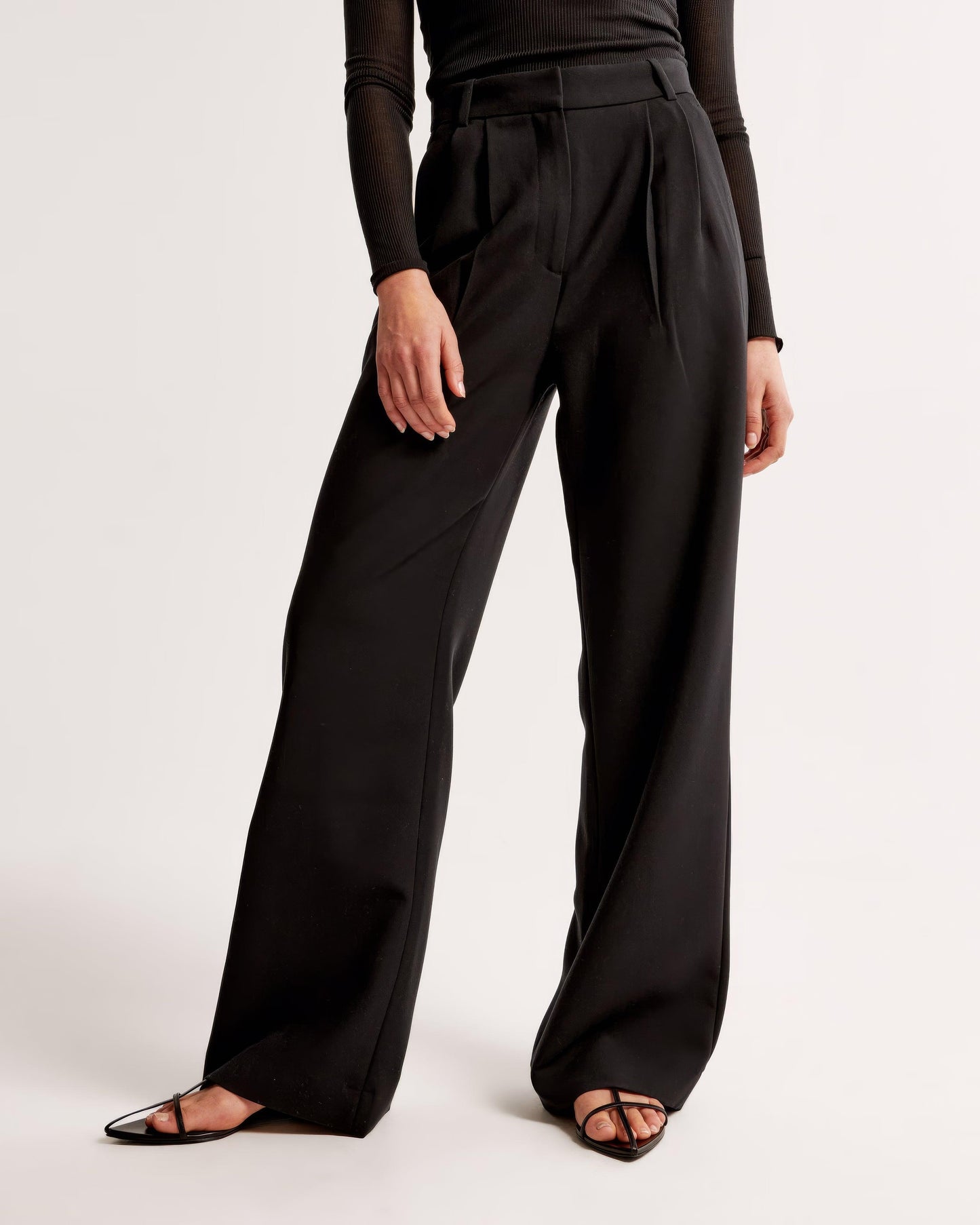 Abby | Loose fit pantalon met hoge taille voor dames