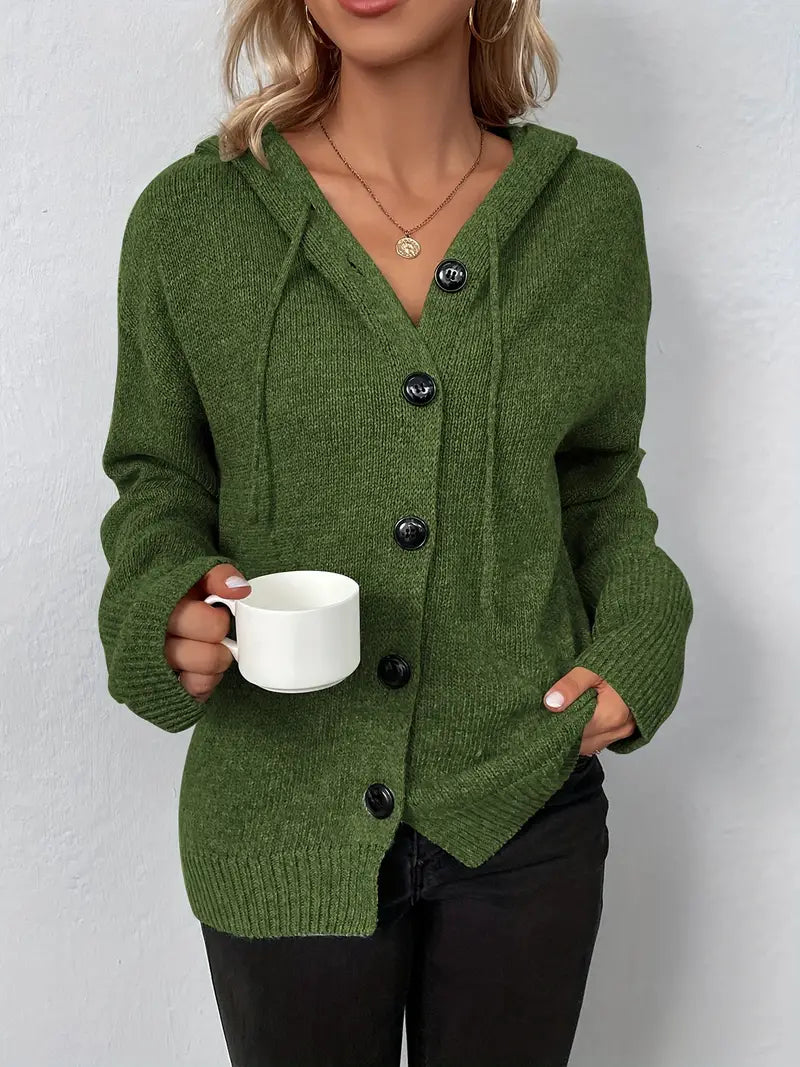 Halina - Lange Mouw Vest voor Vrouwen