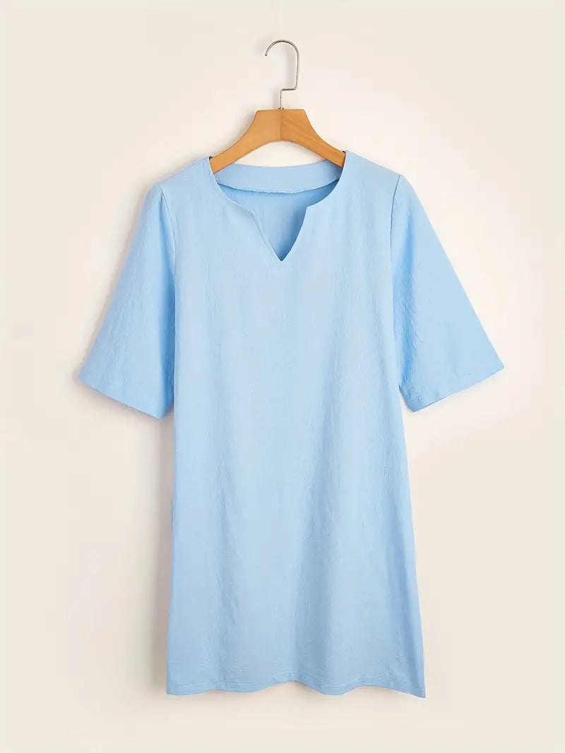 Caelina | casual jurk met 3/4 mouwen