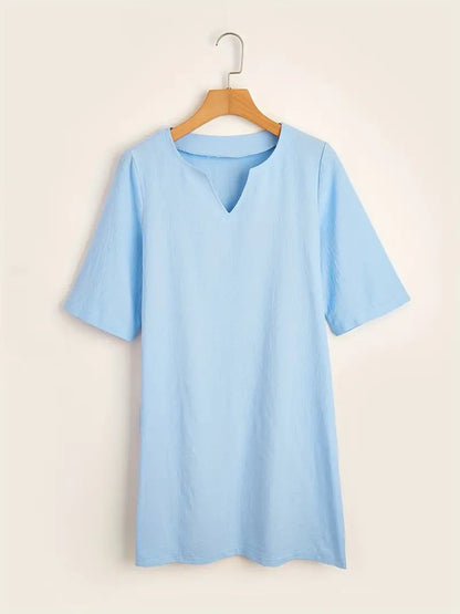 Caelina | casual jurk met 3/4 mouwen