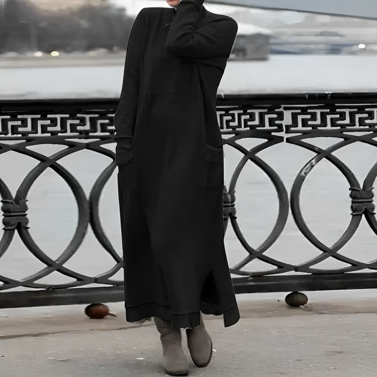 Riona - Lange Ärmel Kleid für Frauen
