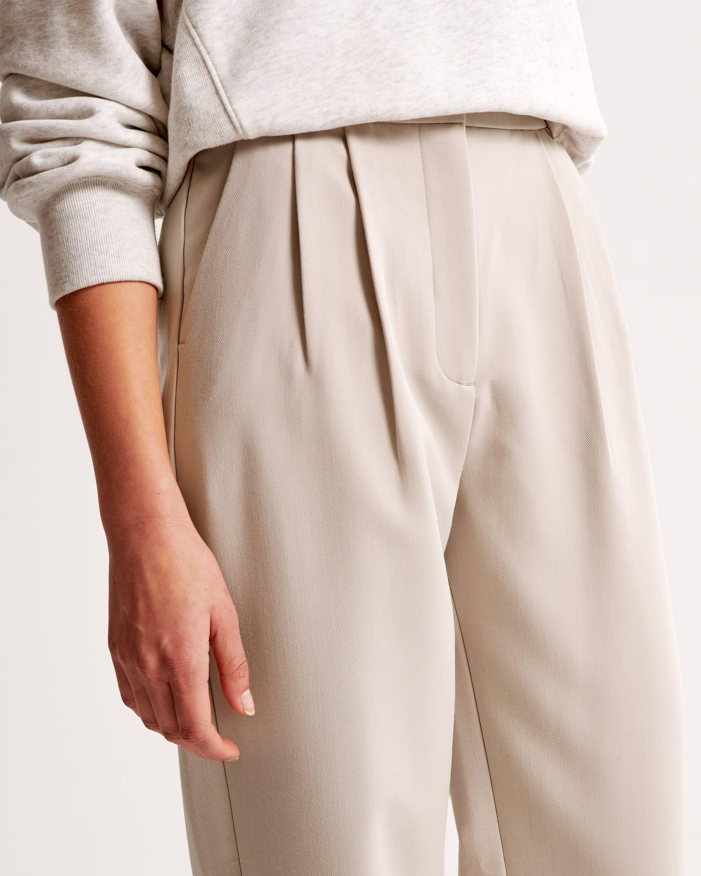 Abby | Loose fit pantalon met hoge taille voor dames