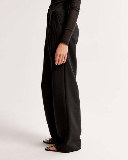 Abby | Loose fit pantalon met hoge taille voor dames