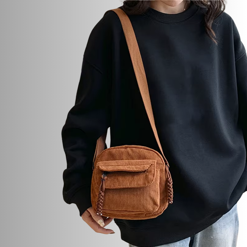Moniek | Corduroy mini crossbody tas
