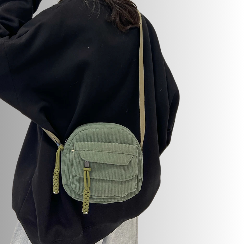Moniek | Corduroy mini crossbody tas