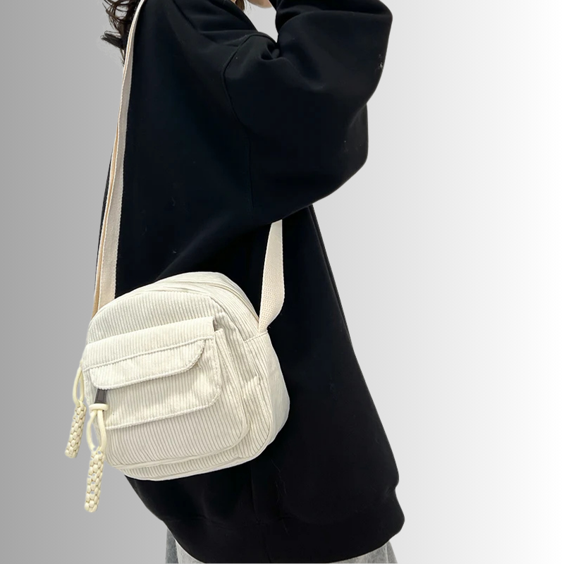 Moniek | Corduroy mini crossbody tas
