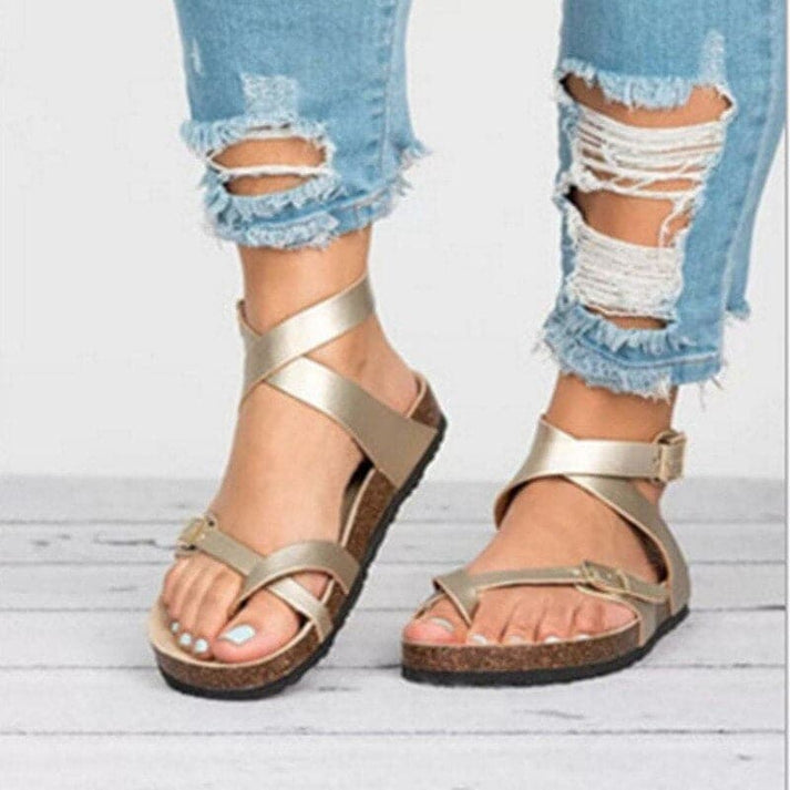 Carmela | Sandalen met leren bandjes