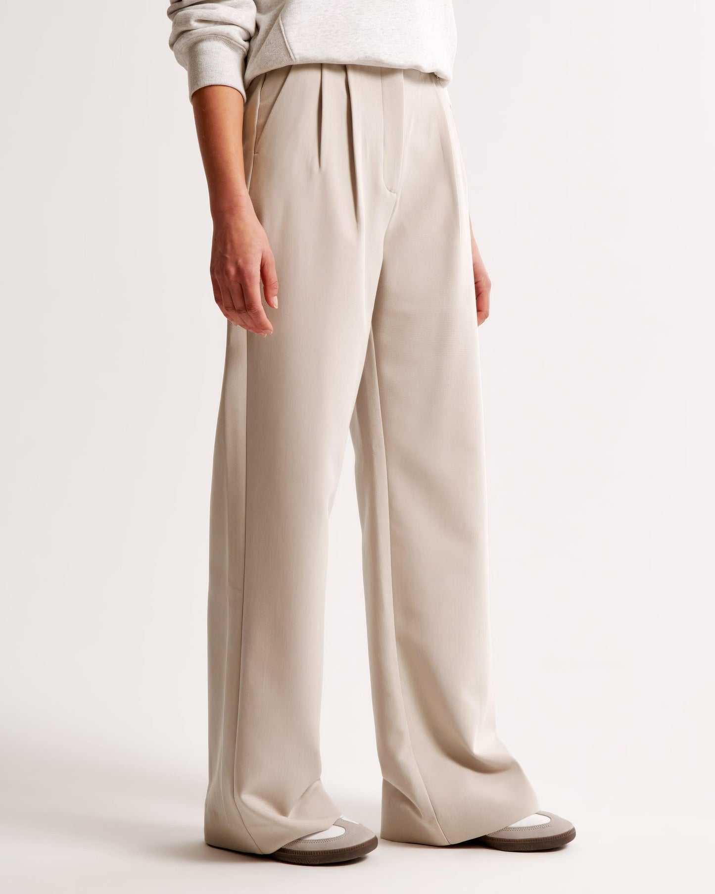 Abby | Loose fit pantalon met hoge taille voor dames