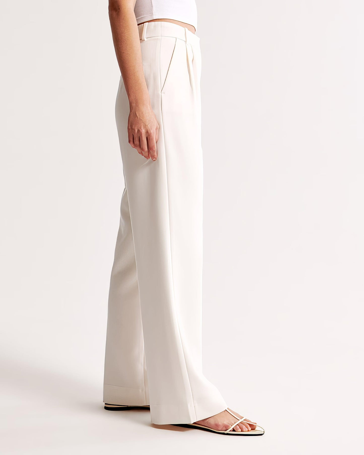Abby | Loose fit pantalon met hoge taille voor dames