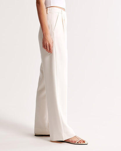 Abby | Loose fit pantalon met hoge taille voor dames