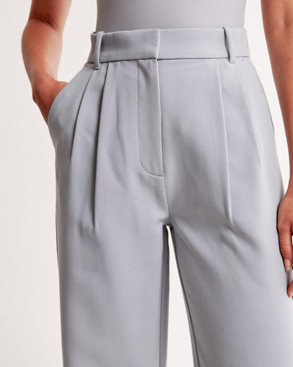 Abby | Loose fit pantalon met hoge taille voor dames