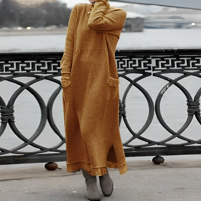 Riona - Lange Ärmel Kleid für Frauen
