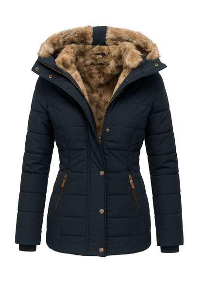 Almaz | Getailleerde Winterjacke mit weichem Futter