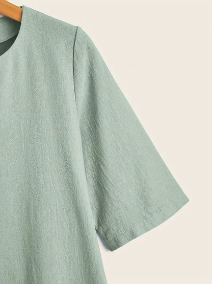 Caelina | casual jurk met 3/4 mouwen