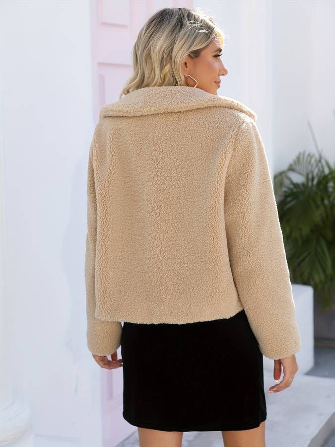 Zaar | Comfortabele teddy jas