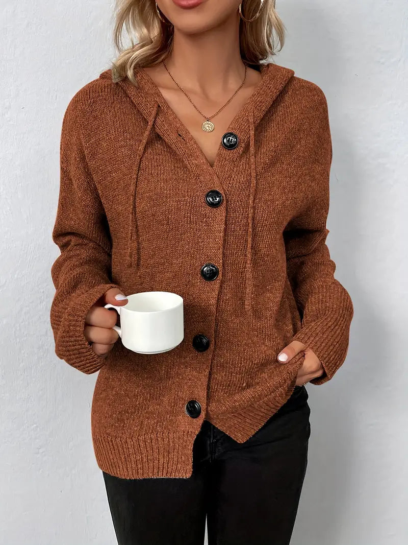 Halina - Lange Mouw Vest voor Vrouwen