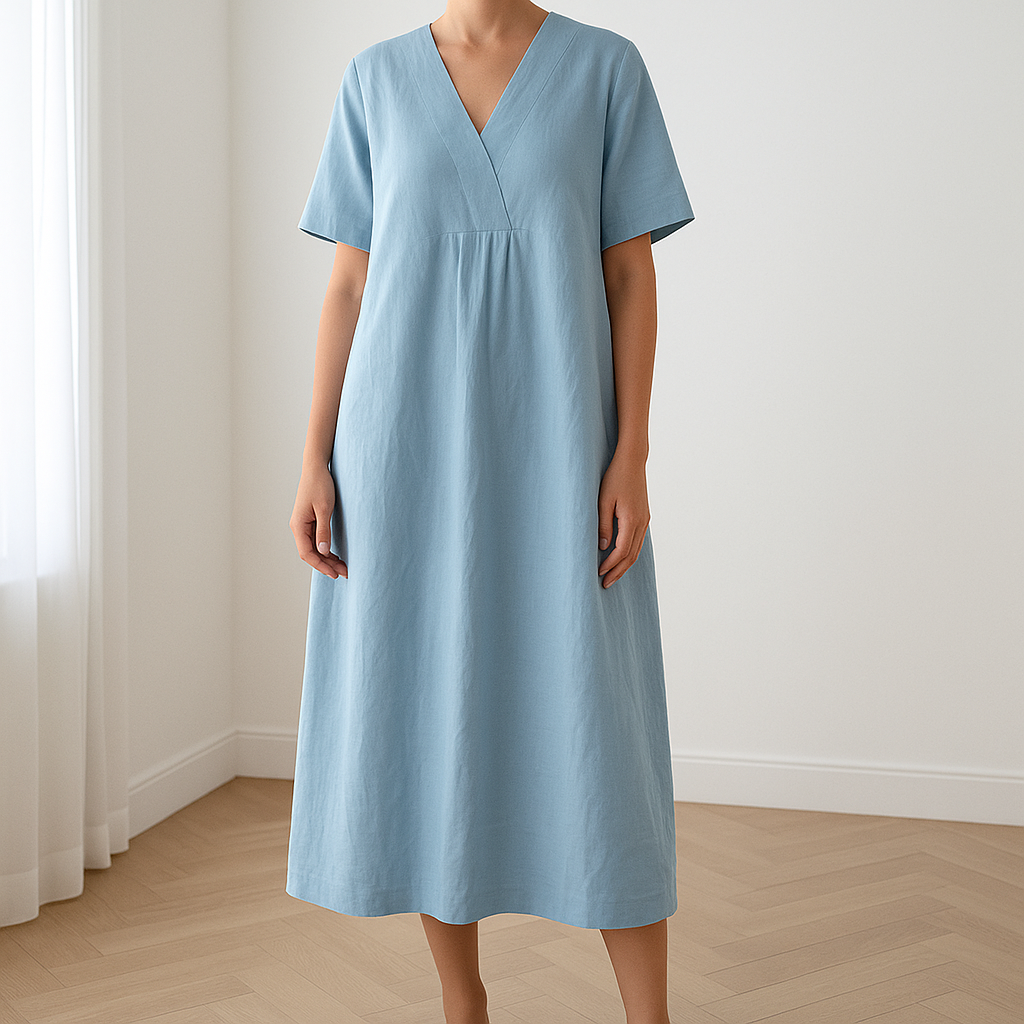 Larkin | Linnen jurk