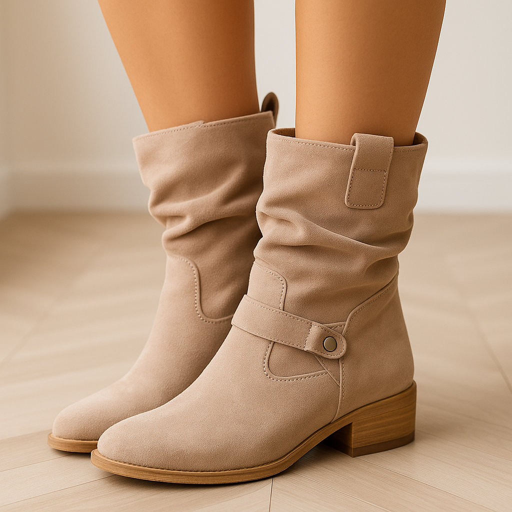 Penelope | Modieuze Suede Laarsjes