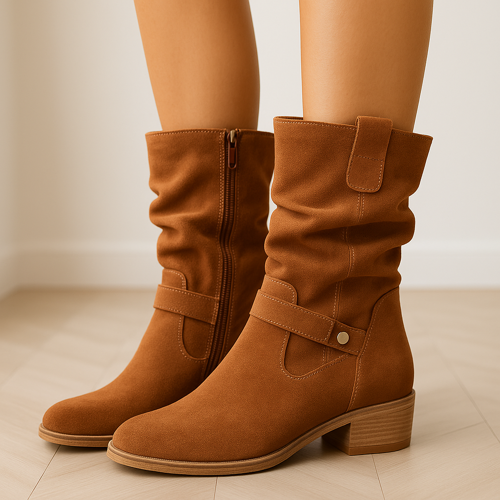 Penelope | Modieuze Suede Laarsjes