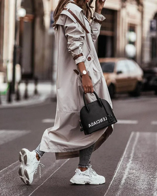Lynn | Waterdichte trenchcoat met capuchon