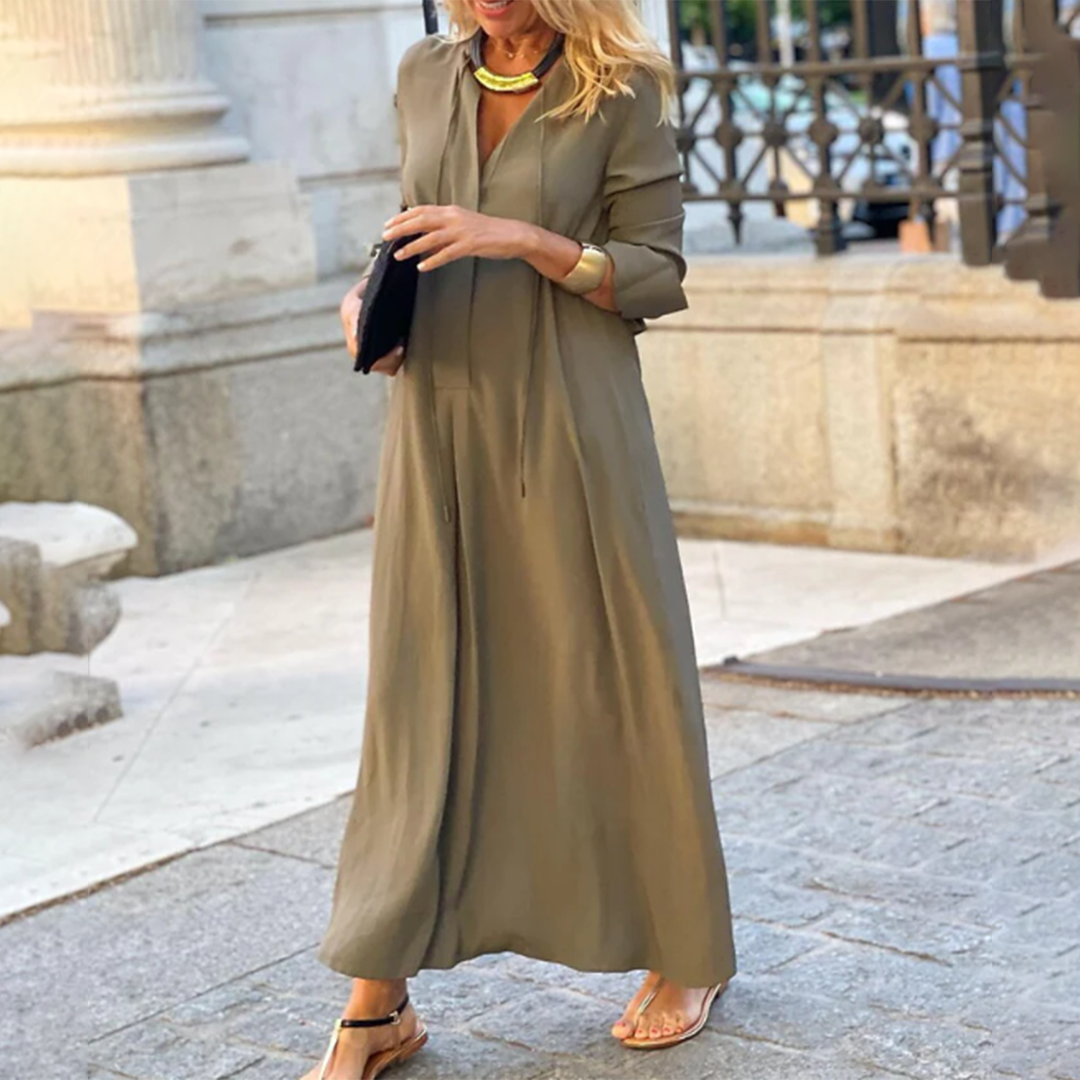 Alondra | Bequemer locker fallender Maxikleid