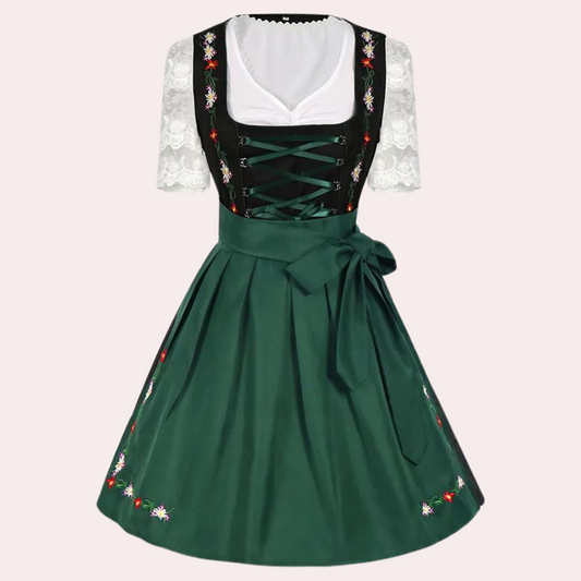 Maria | Oktoberfest Dirndl met Kantmouwen