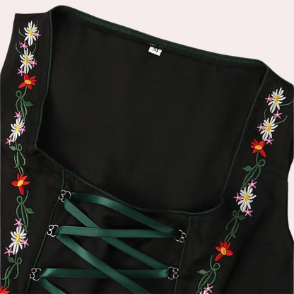 Maria | Oktoberfest Dirndl met Kantmouwen